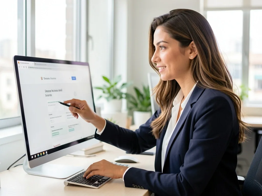 María trabajando en proyectos web para una agencia digital de Buenos Aires