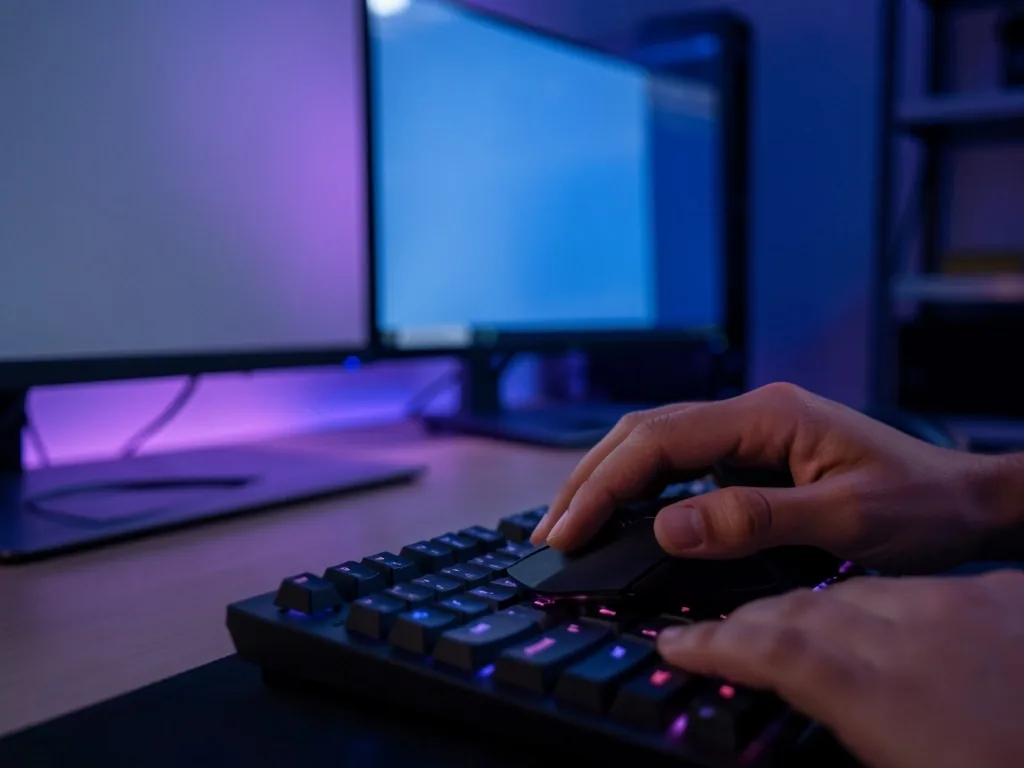 Escritorio de desarrollo con editor de código abierto